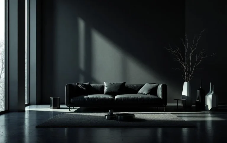 Des ombres nettes se découpent sous une lumière vacillante.