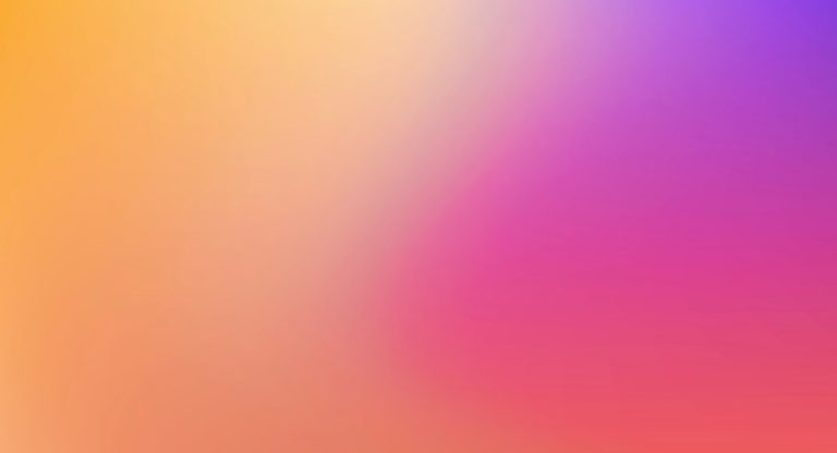 Fond abstrait en degrade de couleurs orange violet et rose