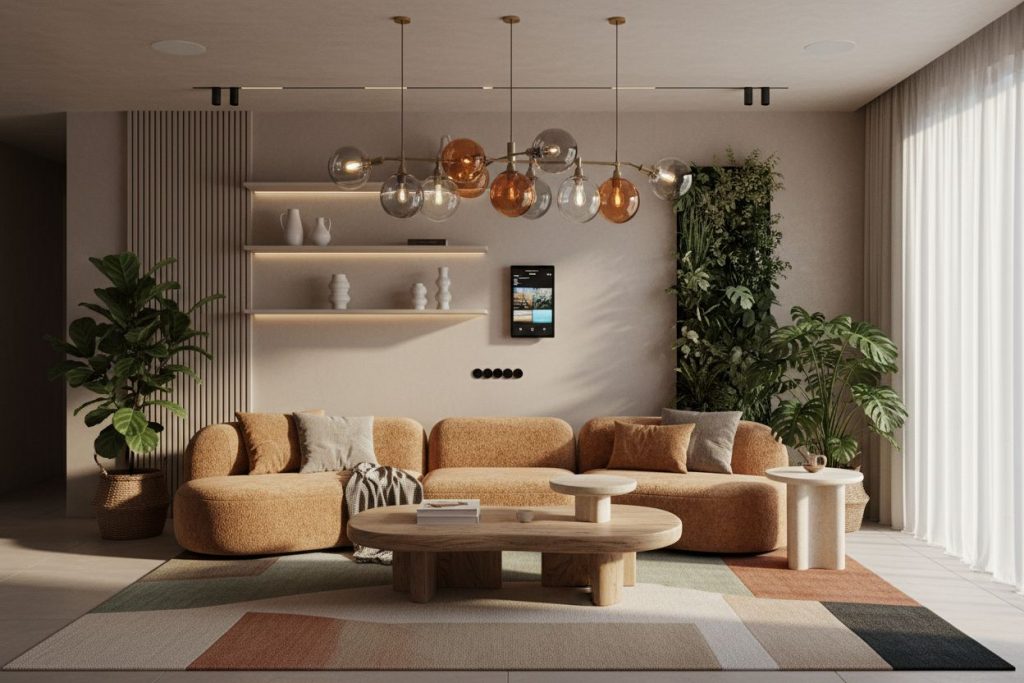 Un beau salon aménagé by The Cool Republic (2)
